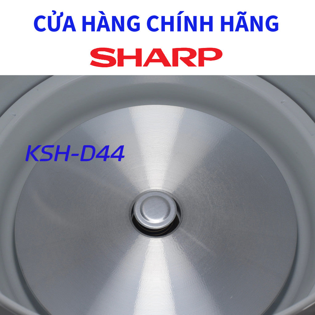 Nồi Cơm Điện 3.8 lít SHARP KSH-D44 Nhập Khẩu Thái Lan - Bảo Hành 12 Tháng