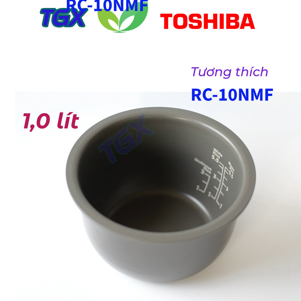 RUỘT NỒI CƠM ĐIỆN TOSHIBA CHÍNH HÃNG – SIÊU BỀN – CHỐNG DÍNH CAO CẤP