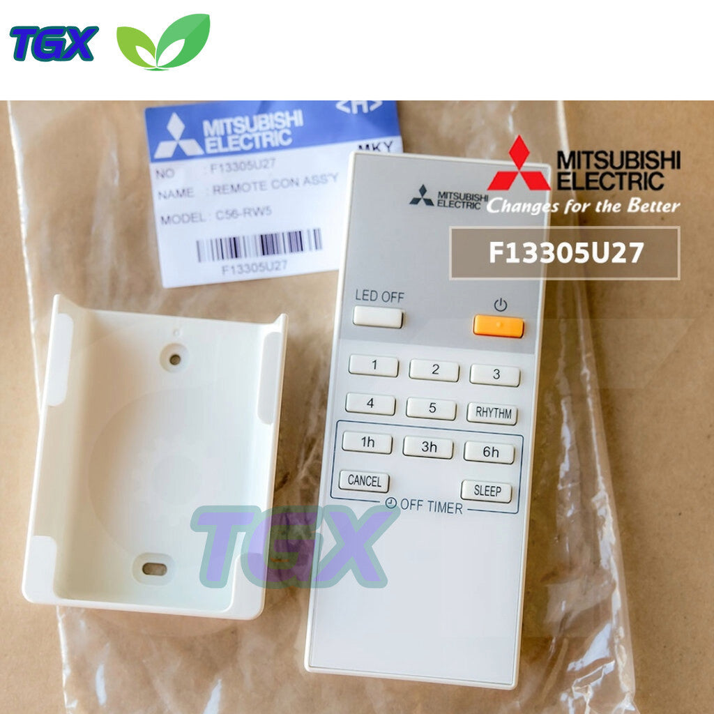 Điều khiển quạt trần Mitsubishi C56-RW5, C56-RA5, F13305U27