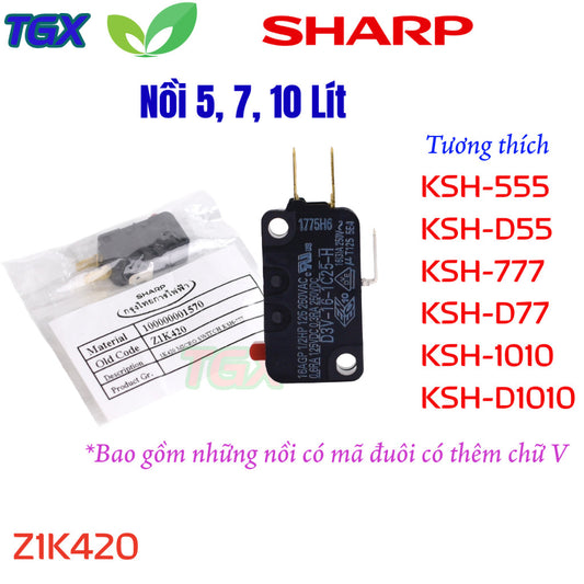 Công tắc nồi cơm điện SHARP- Omron chính hãng