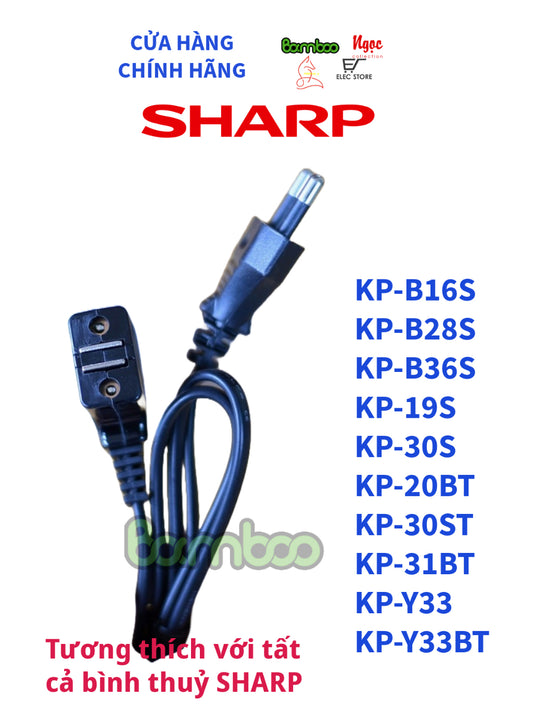 Dây nguồn bình thuỷ điện SHARP chính hãng