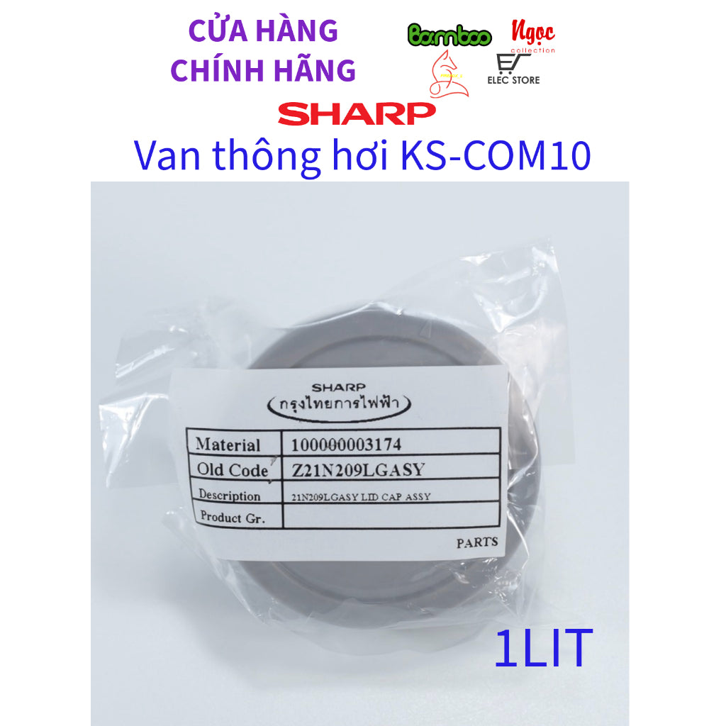 Van hơi nồi cơm điện SHARP KS-COM 10/ KS-COM 18