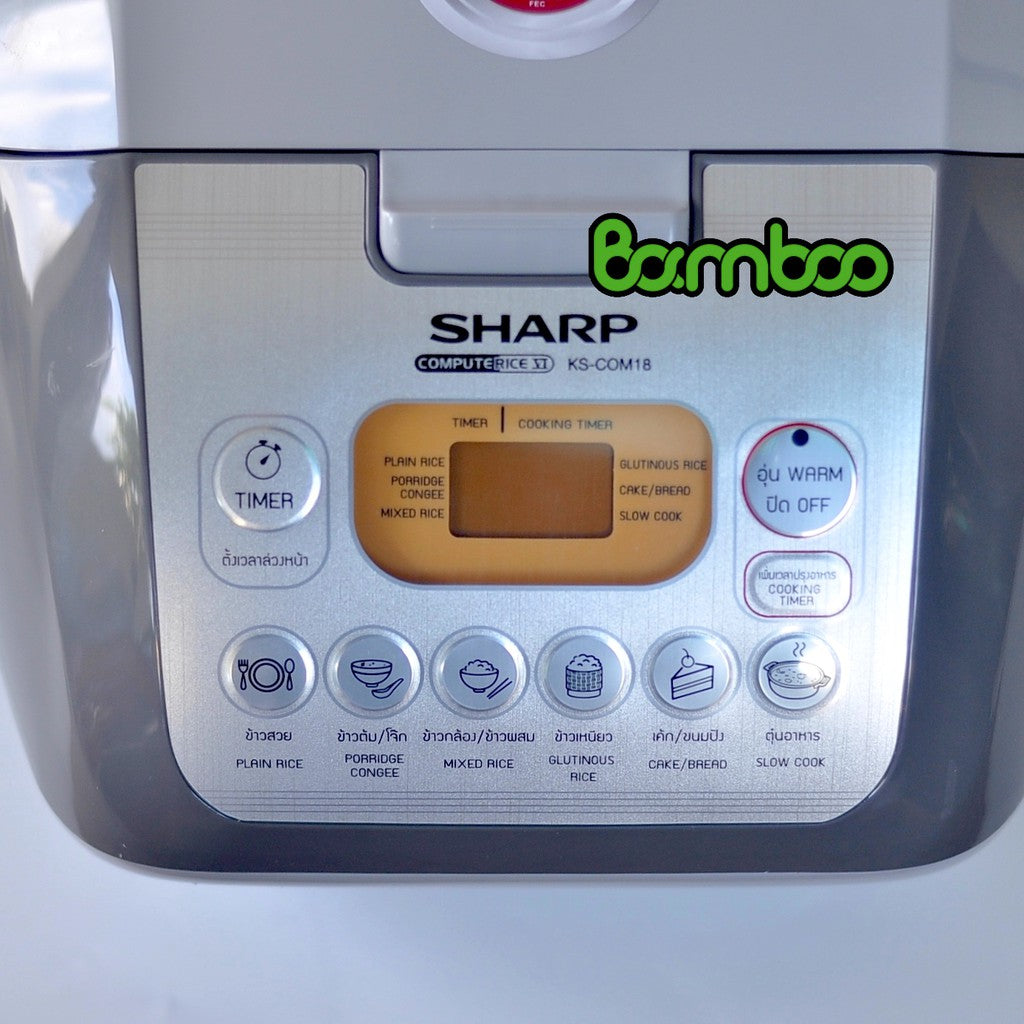 Nồi Cơm Điện Tử SHARP KS-COM18 1.8 Lít