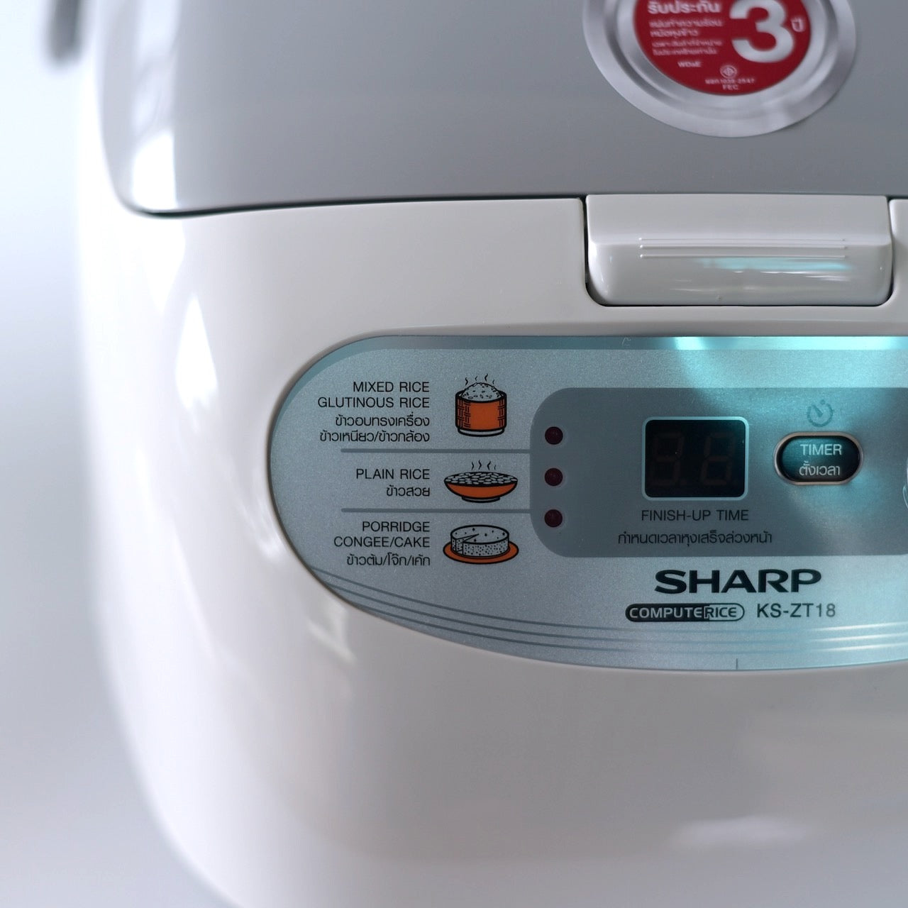 Nồi cơm điện Sharp KS-ZT18 1.8 Lit Nhập Khẩu Thái Lan