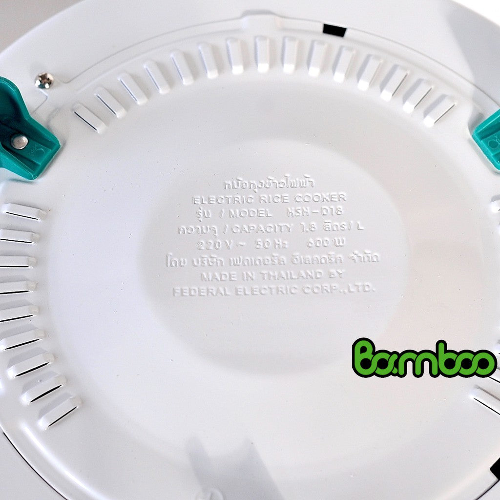 Nồi Cơm Điện Nắp Rời SHARP 1.8 Lít KSH-D18 Nhập Khẩu Thái Lan - (Giao Màu Ngẫu Nhiên)