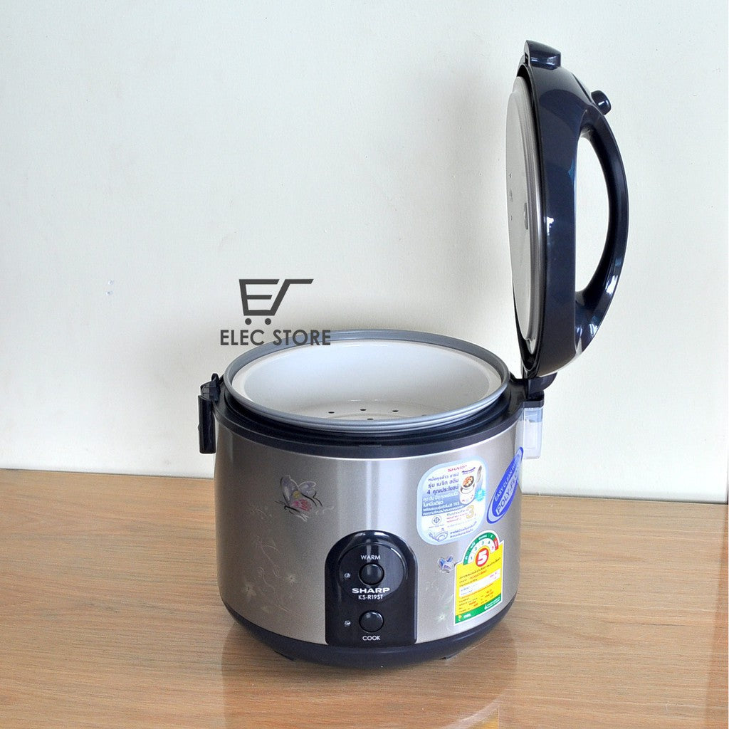 NỒI CƠM ĐIỆN SHARP KS - R19ST 1.8L - Thái Lan (3 mâm nhiệt)
