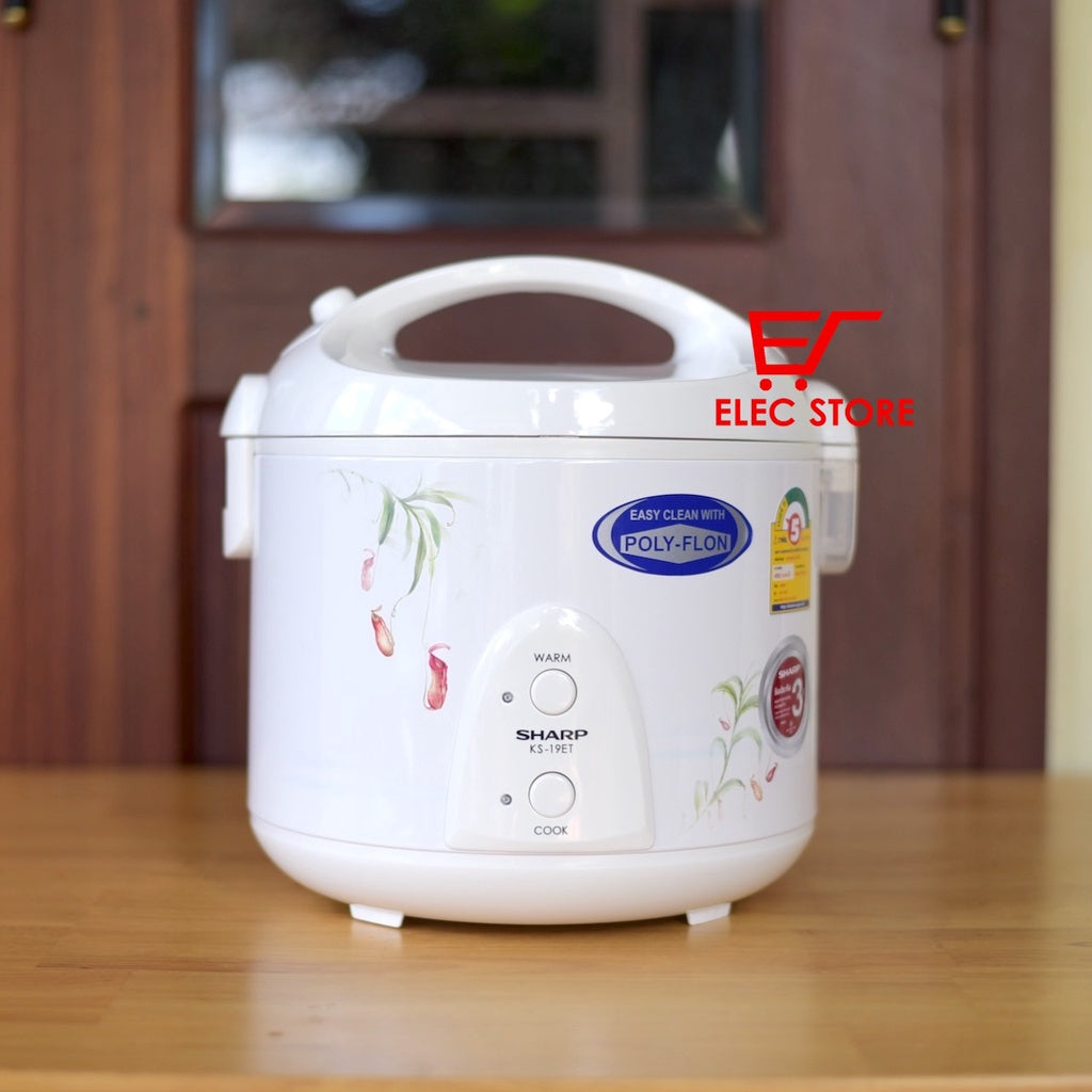 Nồi Cơm Điện SHARP 1.8L KS-19ET Deluxe Thái Lan