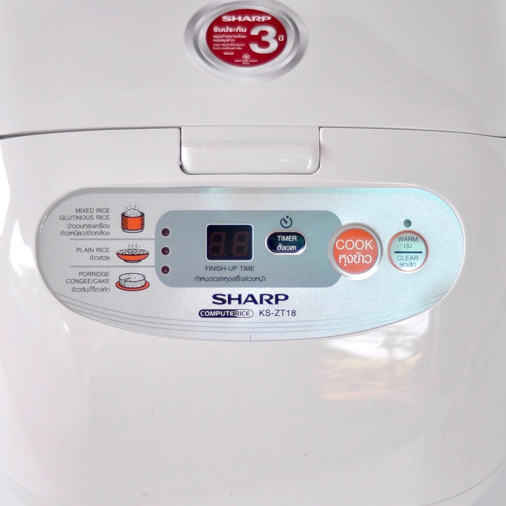 Nồi cơm điện Sharp KS-ZT18 1.8 Lit Nhập Khẩu Thái Lan