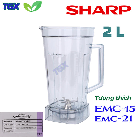 Linh kiện - Cối xay máy xay sinh tố SHARP EMC-15/ EMC-21