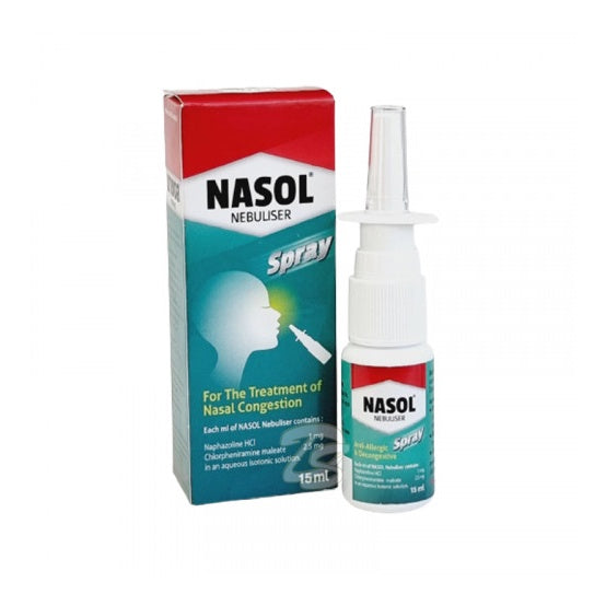 Xịt mũi Nasol 15ml Thái Lan Giảm Viêm Mũi Hiệu Quả