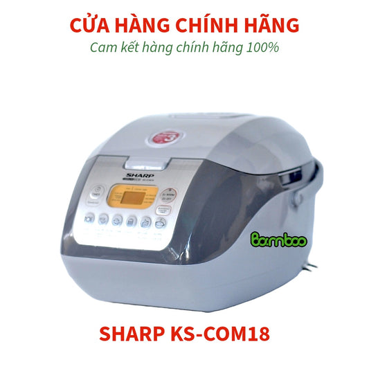 Nồi Cơm Điện Tử SHARP KS-COM18 1.8 Lít