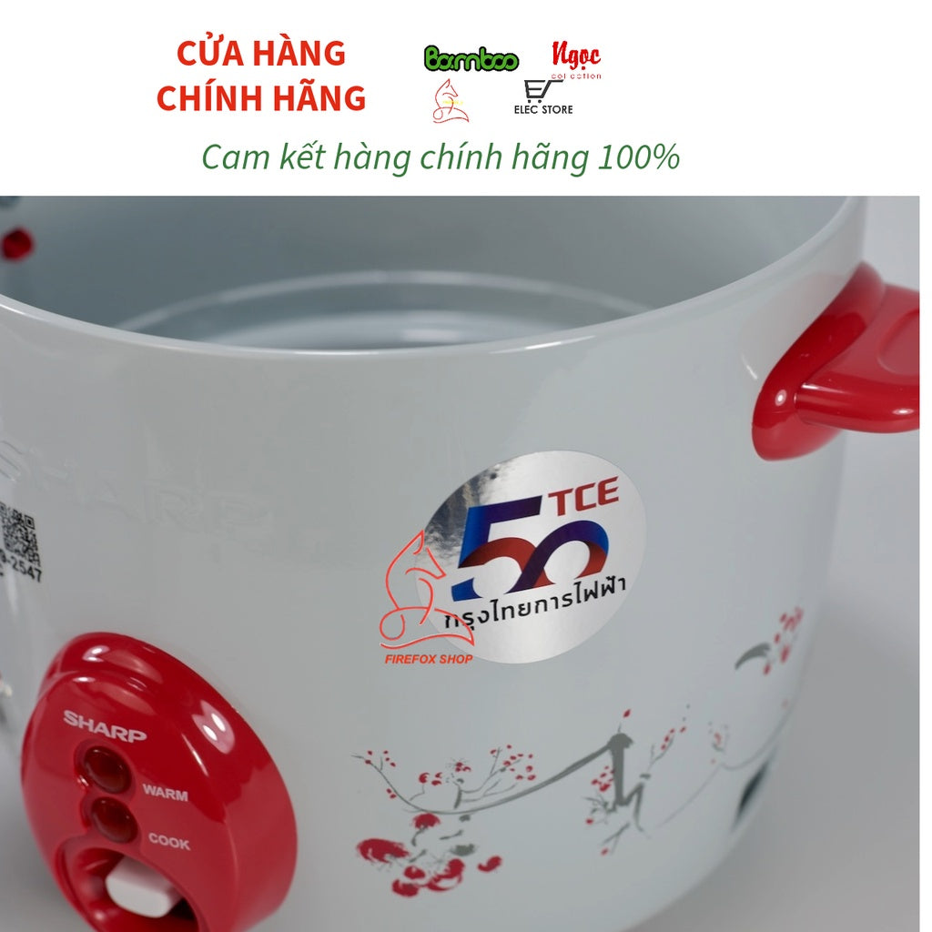 Nồi Cơm Điện 1 Lít SHARP KSH-D11 - Thái Lan (Giao Màu Ngẫu Nhiên)
