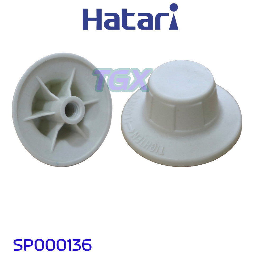 Phụ kiện quạt hatari - núm chặn khoá cánh quạt
