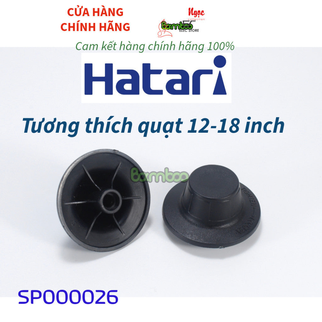 Phụ kiện quạt hatari - núm chặn khoá cánh quạt