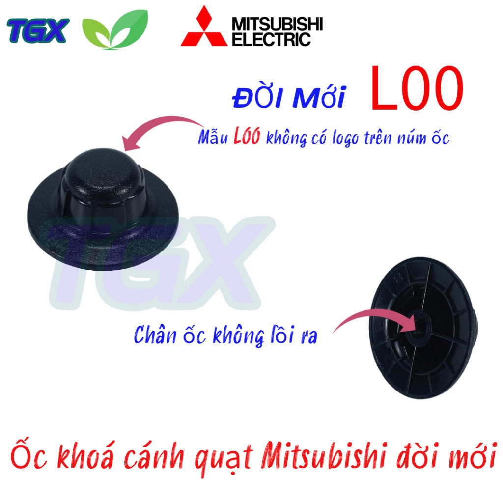 Núm chặn cánh quạt MITSUBISHI  16 inch hàng hãng