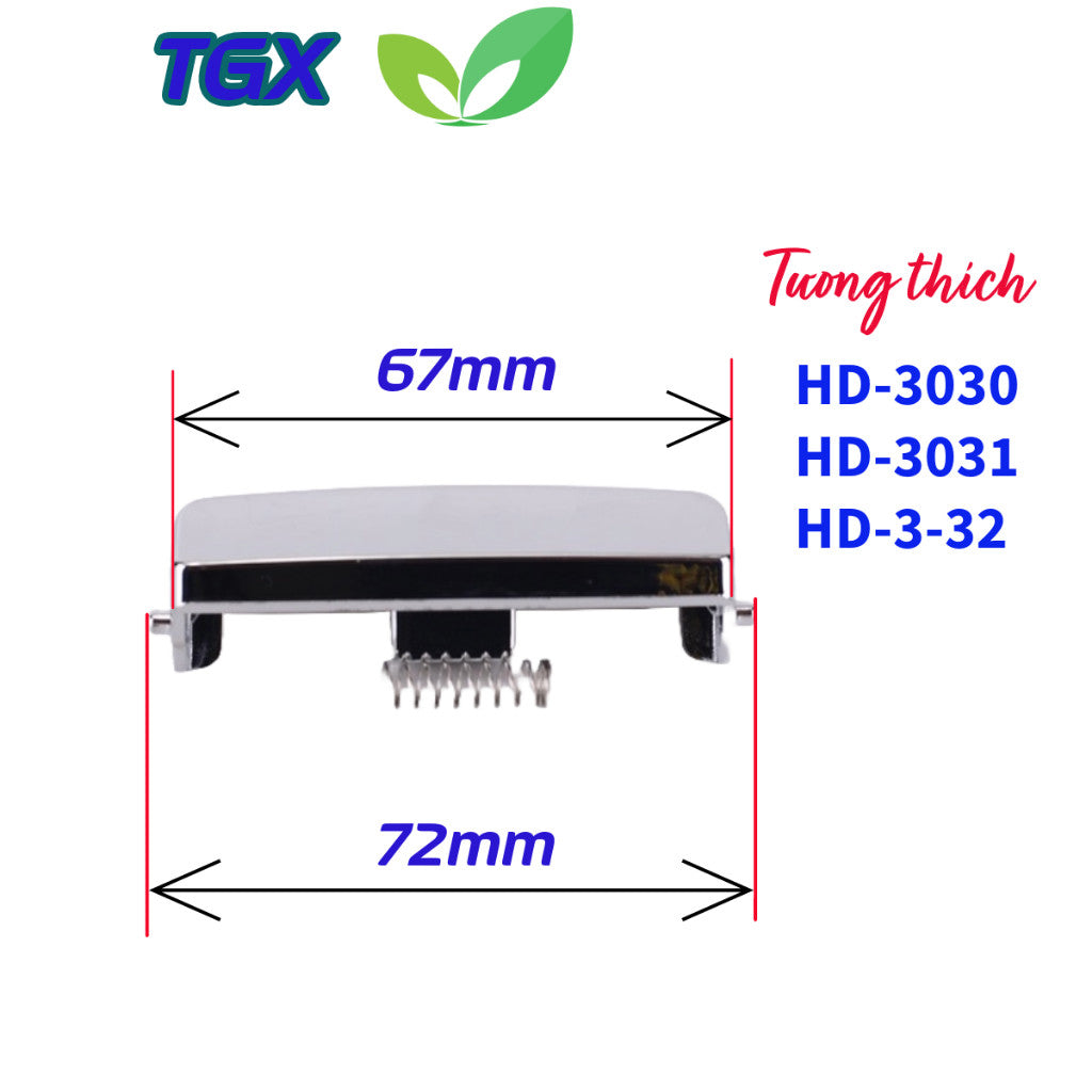Lẫy Khóa Nồi Cơm Điện Philips HD3030, HD3031, HD3032 – Phụ Kiện Bền Bỉ, Dễ Dàng Thay Thế