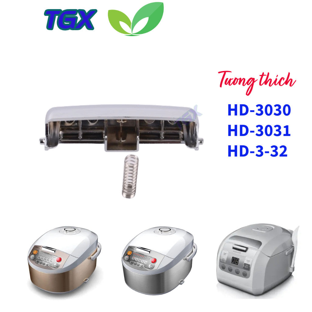 Lẫy Khóa Nồi Cơm Điện Philips HD3030, HD3031, HD3032 – Phụ Kiện Bền Bỉ, Dễ Dàng Thay Thế