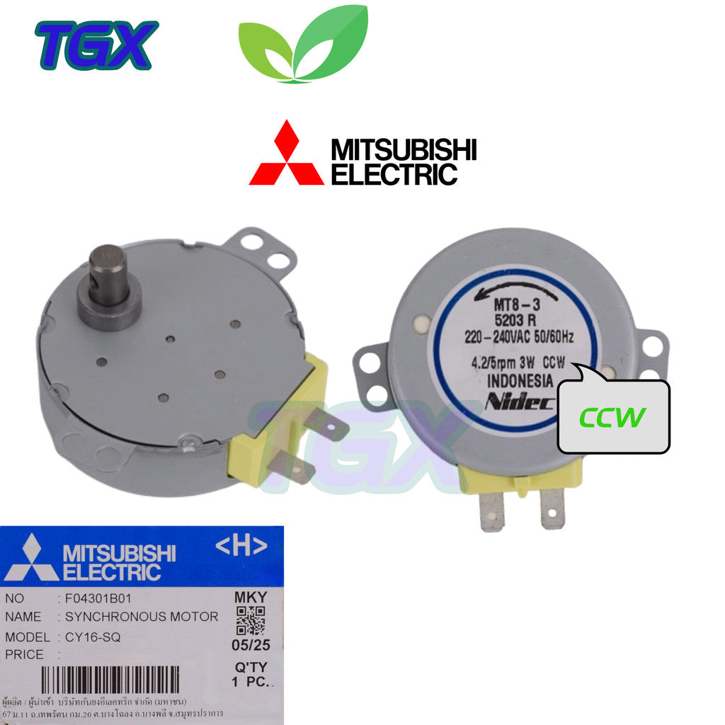 Mô tơ đảo (Synchronous Motor) Mitsubishi Electric – Mã F04301B01
