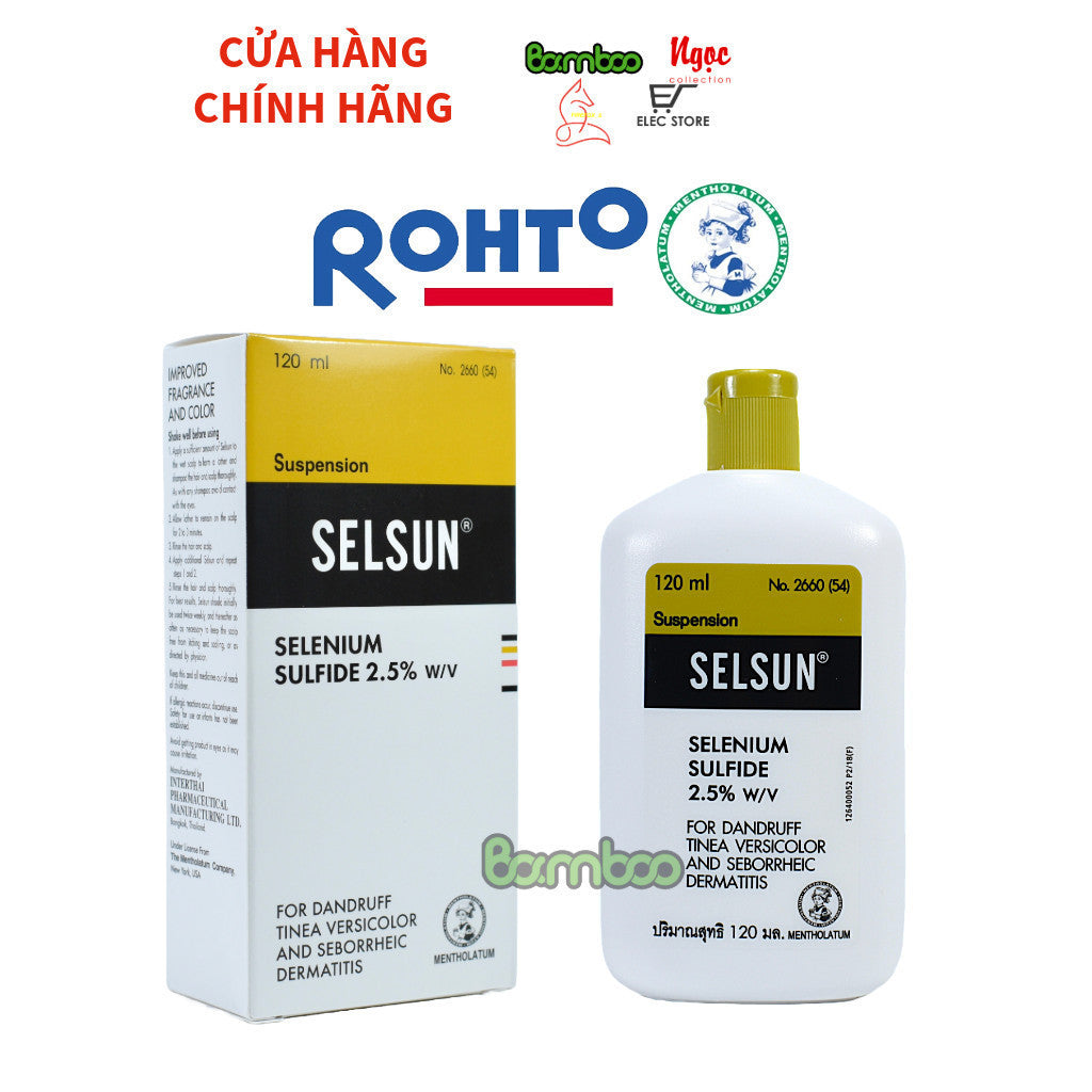 DẦU GỘI GÀU SELSUN 120ML THÁI LAN