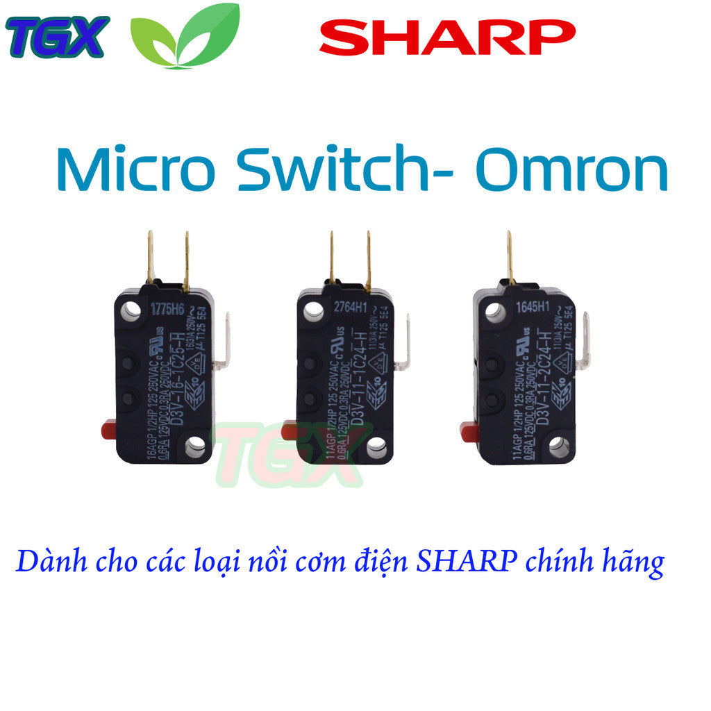 Micro switch nồi cơm điện SHARP – Linh kiện chính hãng