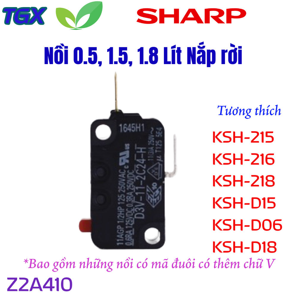 Micro switch nồi cơm điện SHARP – Linh kiện chính hãng