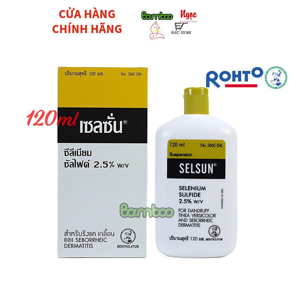 DẦU GỘI GÀU SELSUN 120ML THÁI LAN