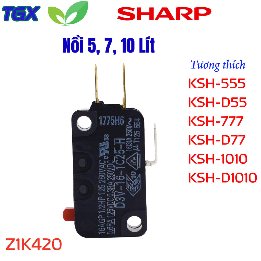 Micro switch nồi cơm điện SHARP – Linh kiện chính hãng