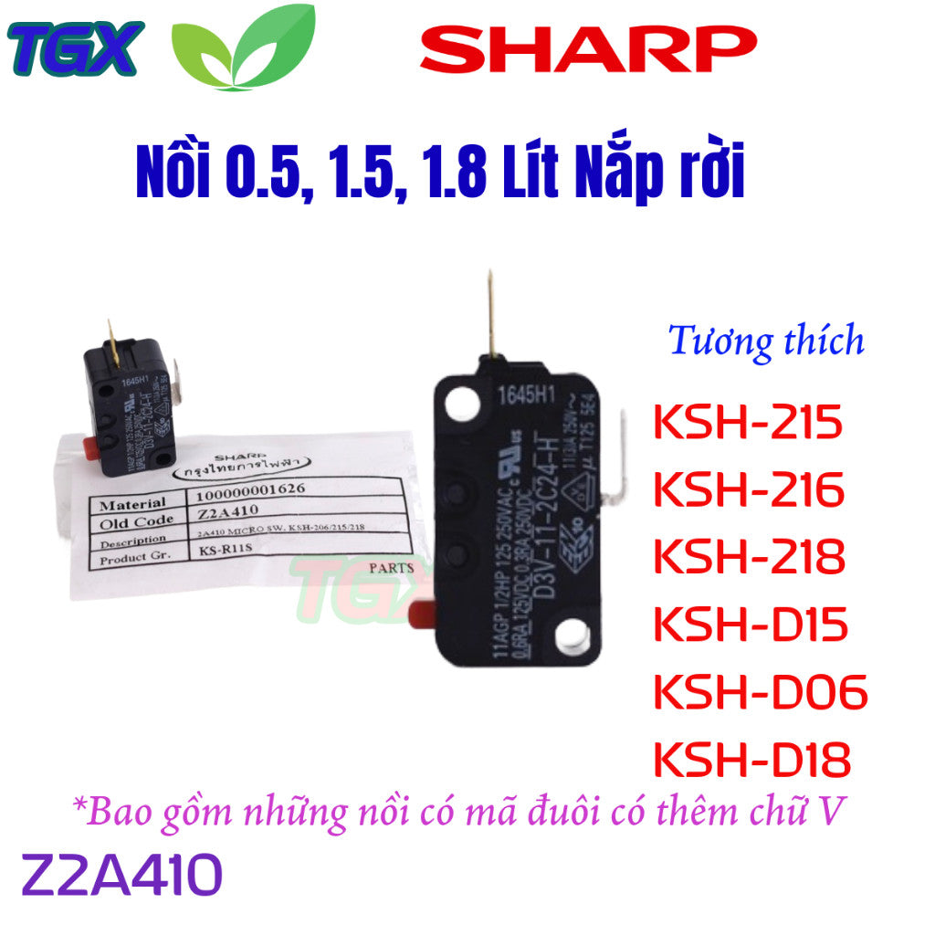 Công tắc nồi cơm điện SHARP- Omron chính hãng