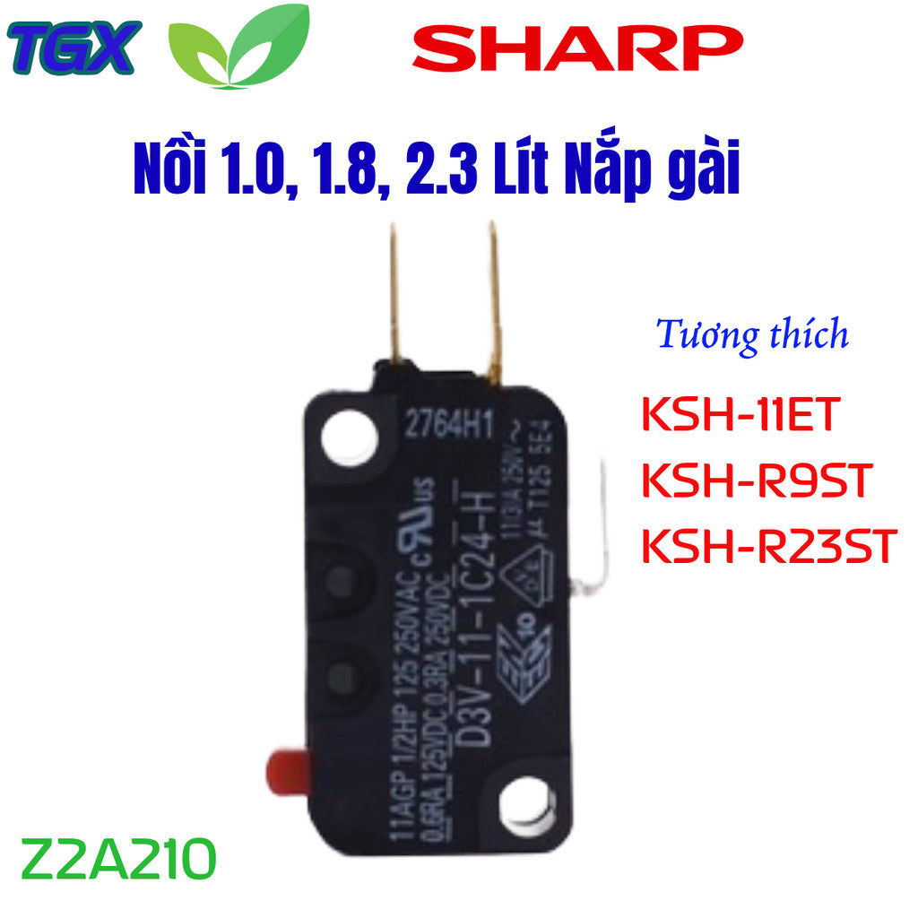 Micro switch nồi cơm điện SHARP – Linh kiện chính hãng
