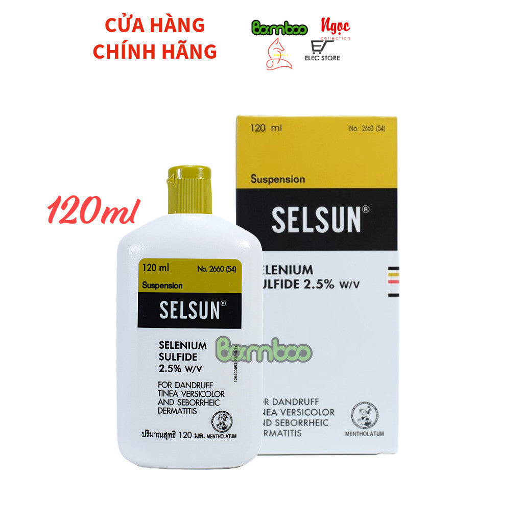DẦU GỘI GÀU SELSUN 120ML THÁI LAN