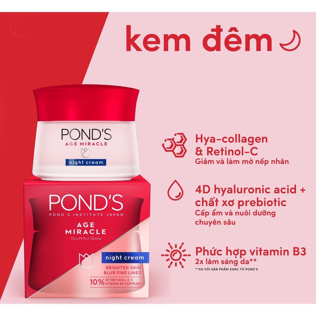 Kem Dưỡng Chống Lão Hóa Pond  Thái Lan (ngày-đêm)