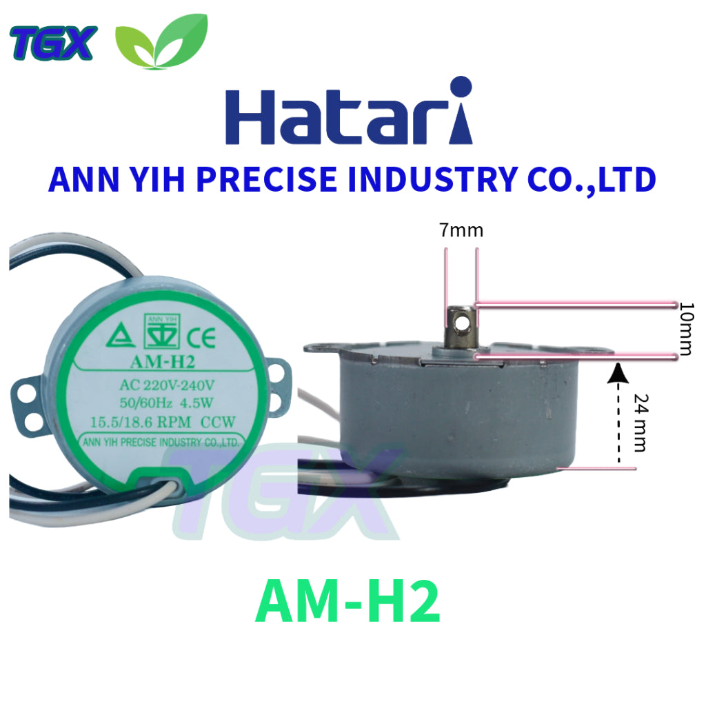 Phụ kiện quạt Hatari - Mô tơ đảo Hatari quạt 16 - 18 inch