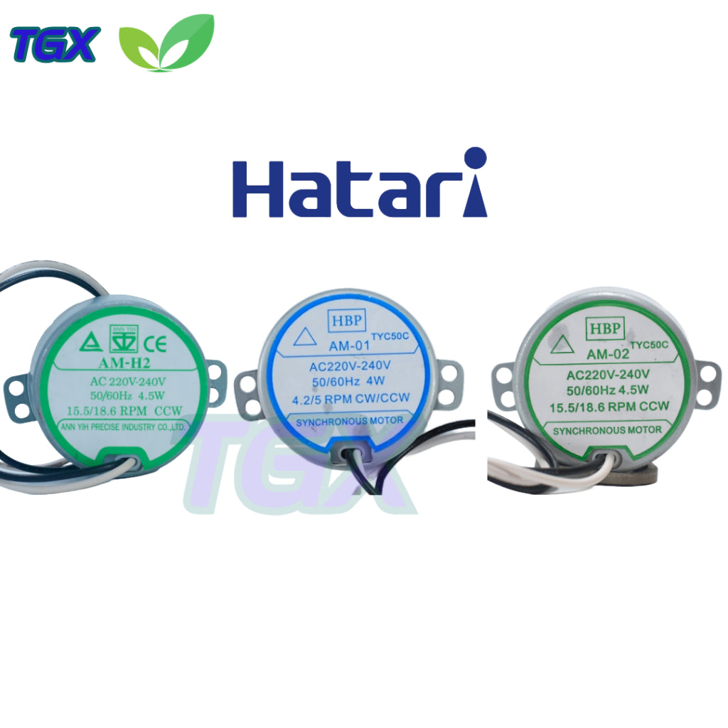 Phụ kiện quạt Hatari - Mô tơ đảo Hatari quạt 16 - 18 inch
