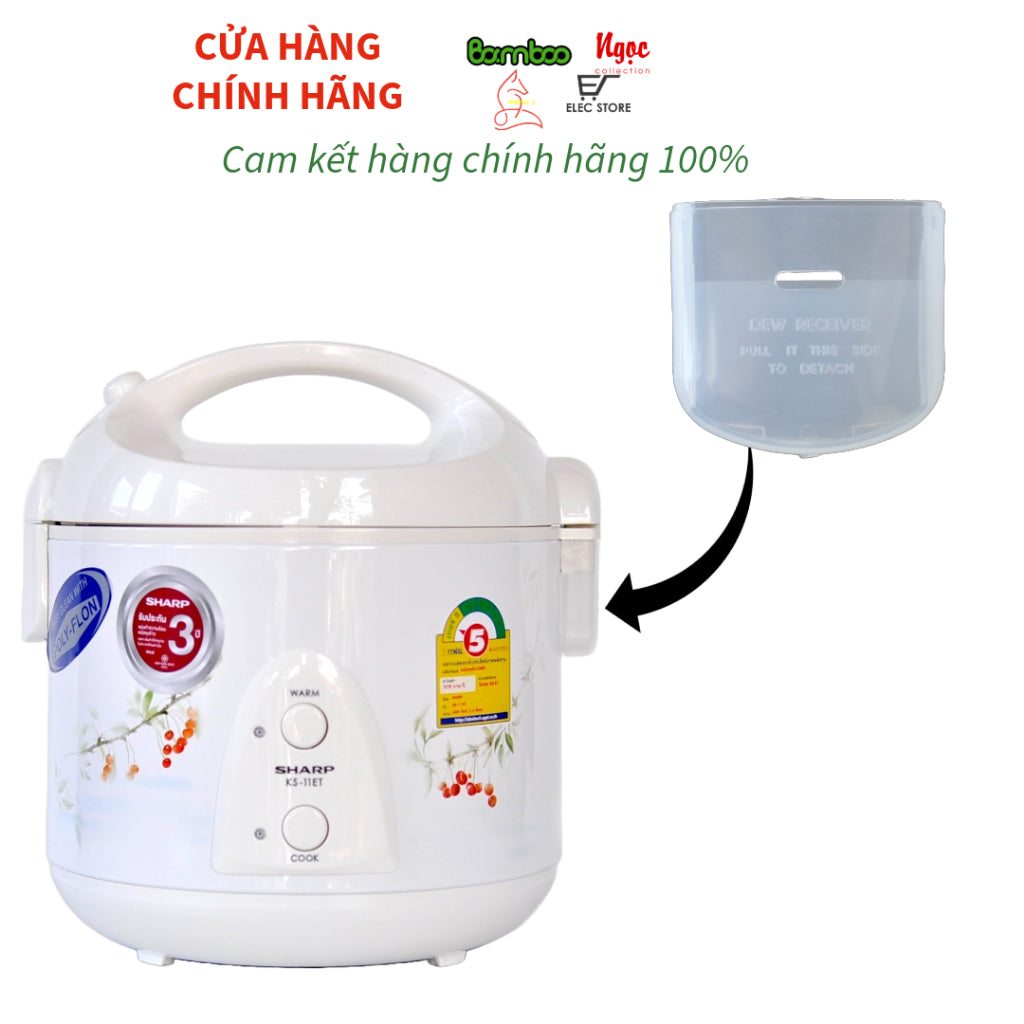 Cốc đựng nước thừa nồi cơm điện SHARP