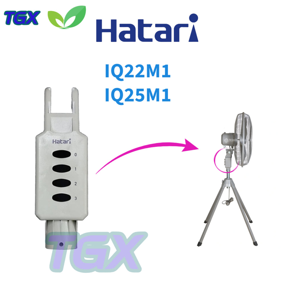Phụ kiện quạt Hatari - Cụm nối chân quạt công nghiệp IQ22M1/ IQ25M1