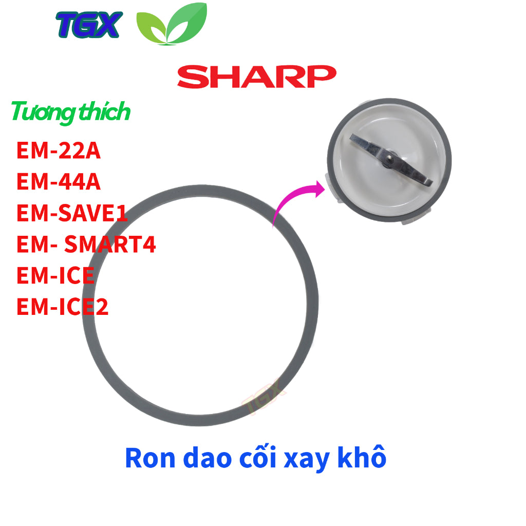 Phụ kiện máy xay sinh tố SHARP chính hãng EM-SAVE1 EM- SMART4 - EM-ICE2