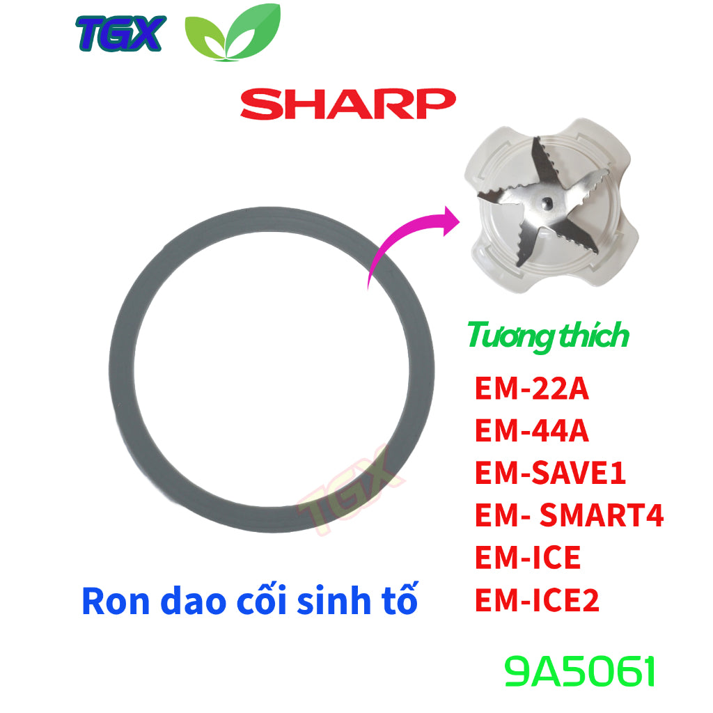 Phụ kiện máy xay sinh tố SHARP chính hãng EM-SAVE1 EM- SMART4 - EM-ICE2