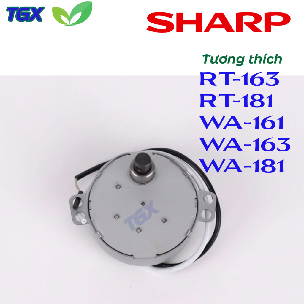 Mô tơ đảo - Tuốc năng quạt Sharp, Model RT-163, RT-181, WA-161, WA-163, WA-181