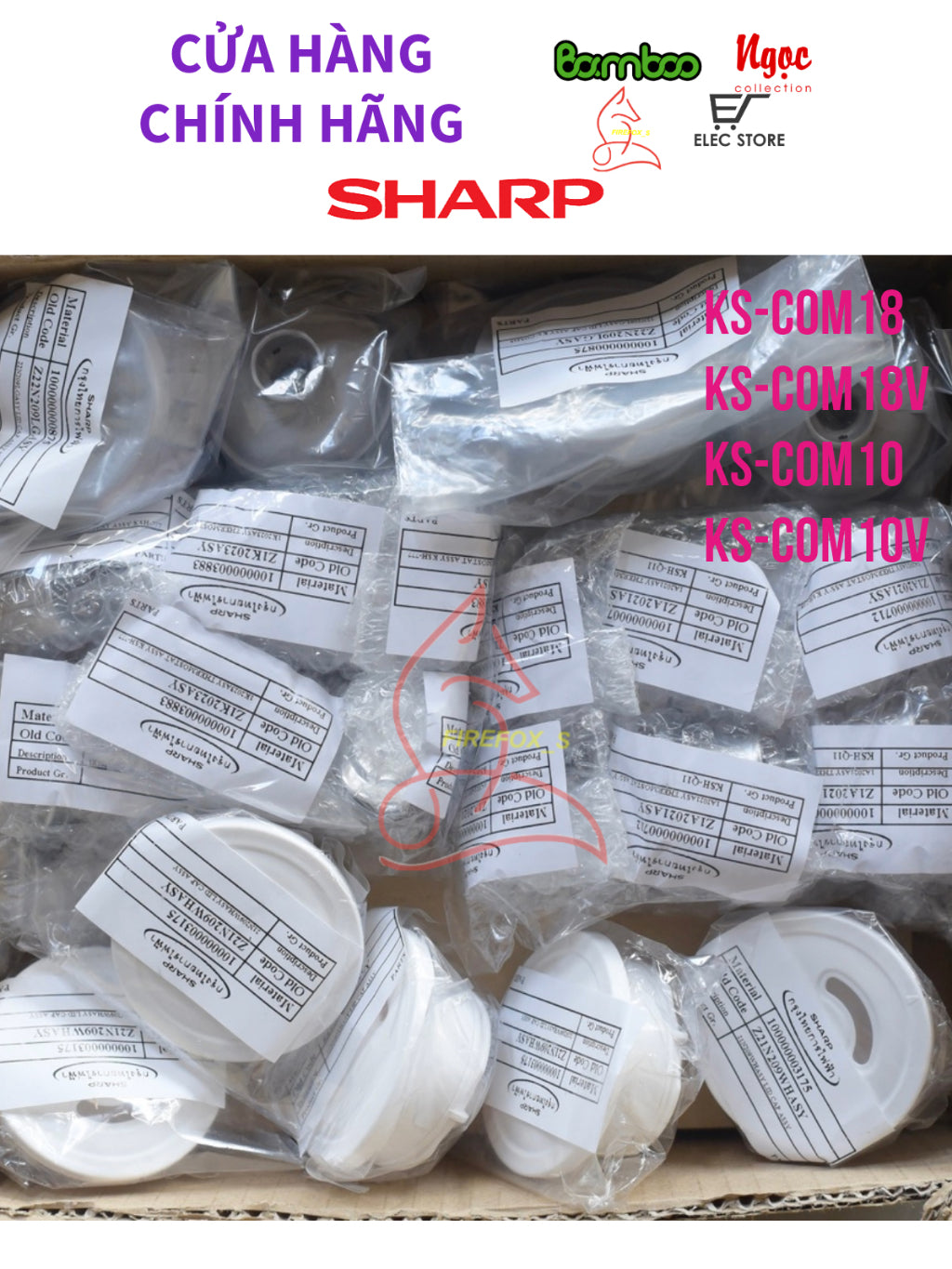 Van hơi nồi cơm điện SHARP KS-COM 10/ KS-COM 18