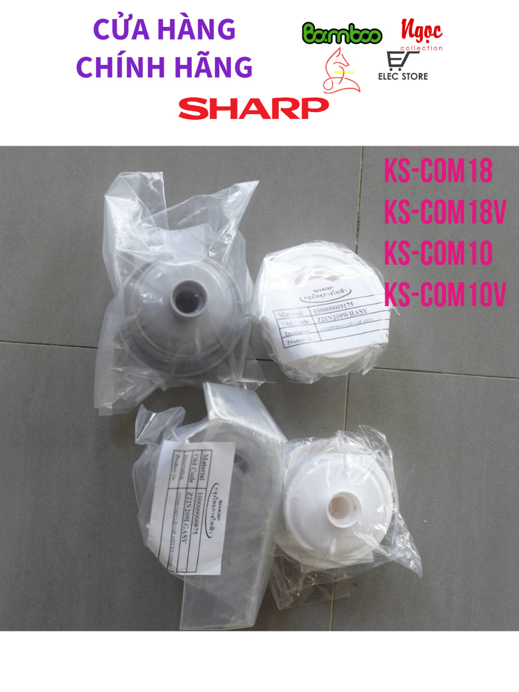 Van hơi nồi cơm điện SHARP KS-COM 10/ KS-COM 18