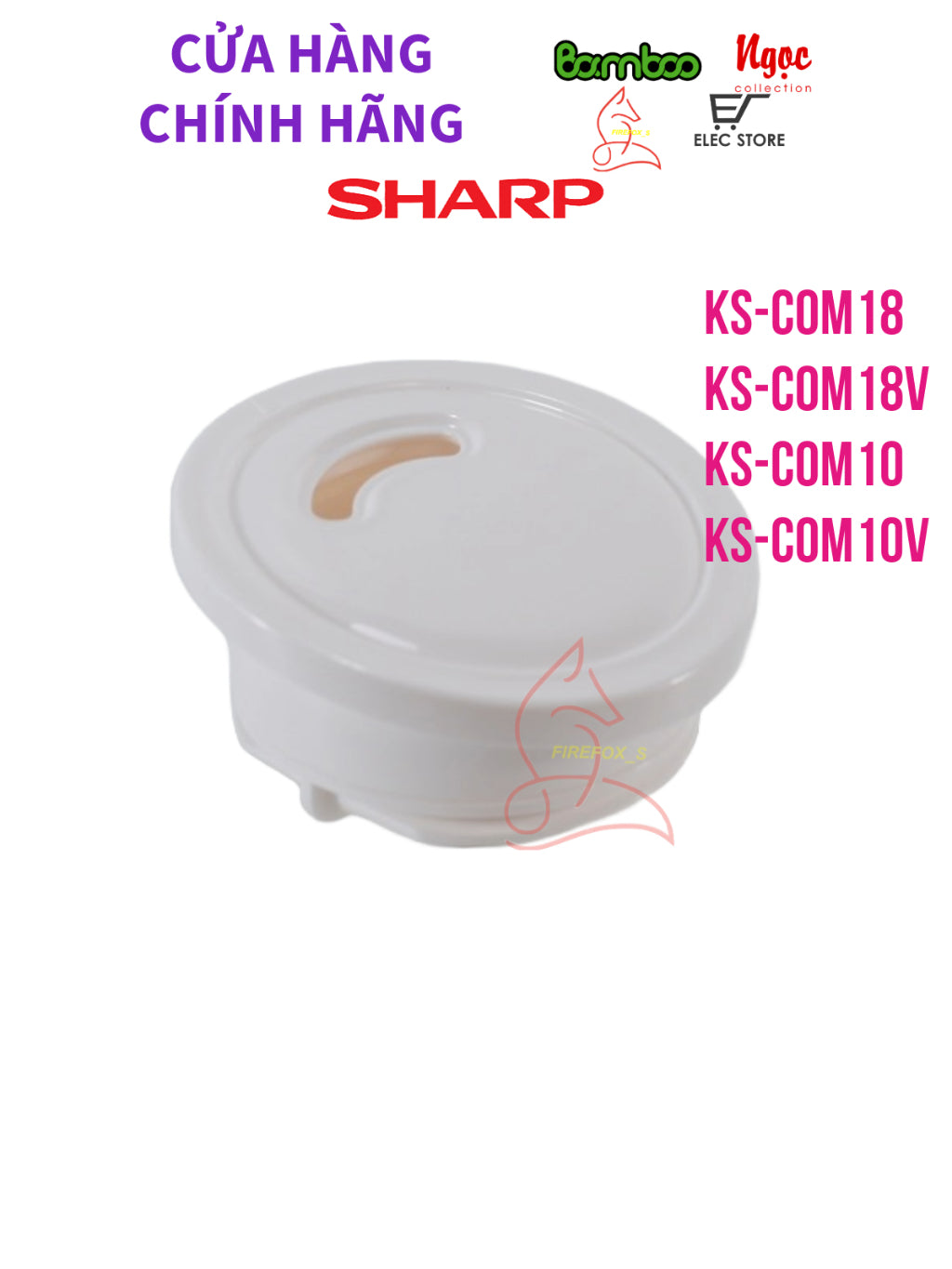 Van hơi nồi cơm điện SHARP KS-COM 10/ KS-COM 18
