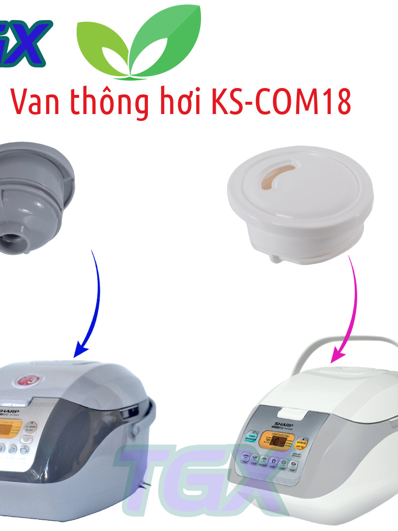 Van hơi nồi cơm điện SHARP KS-COM 10/ KS-COM 18