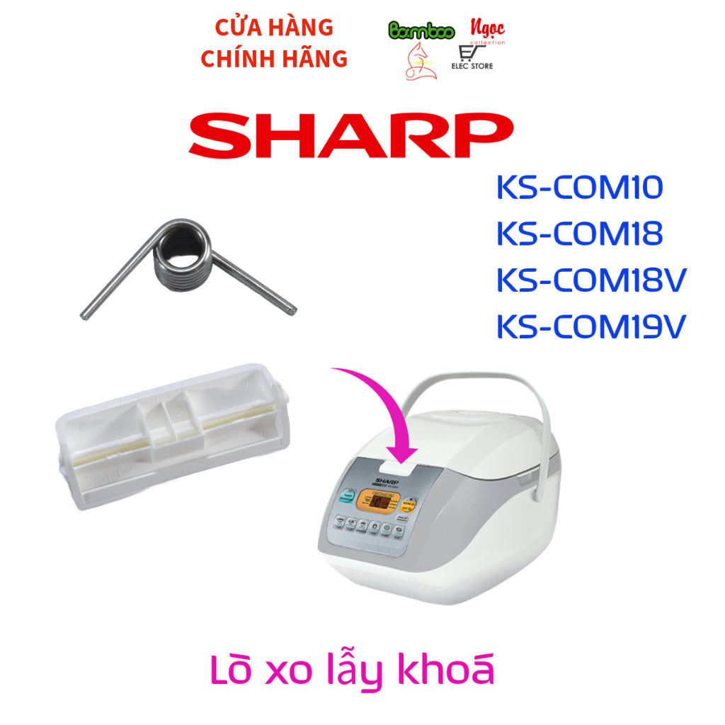 Linh kiện nồi cơm điện SHARP KS-COM 18 KS-COM19V...Hàng chính hãng