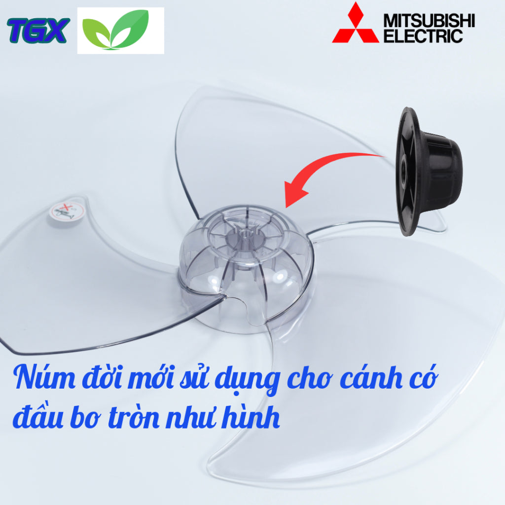 Núm khoá cánh quạt Mitsubishi 16 inch